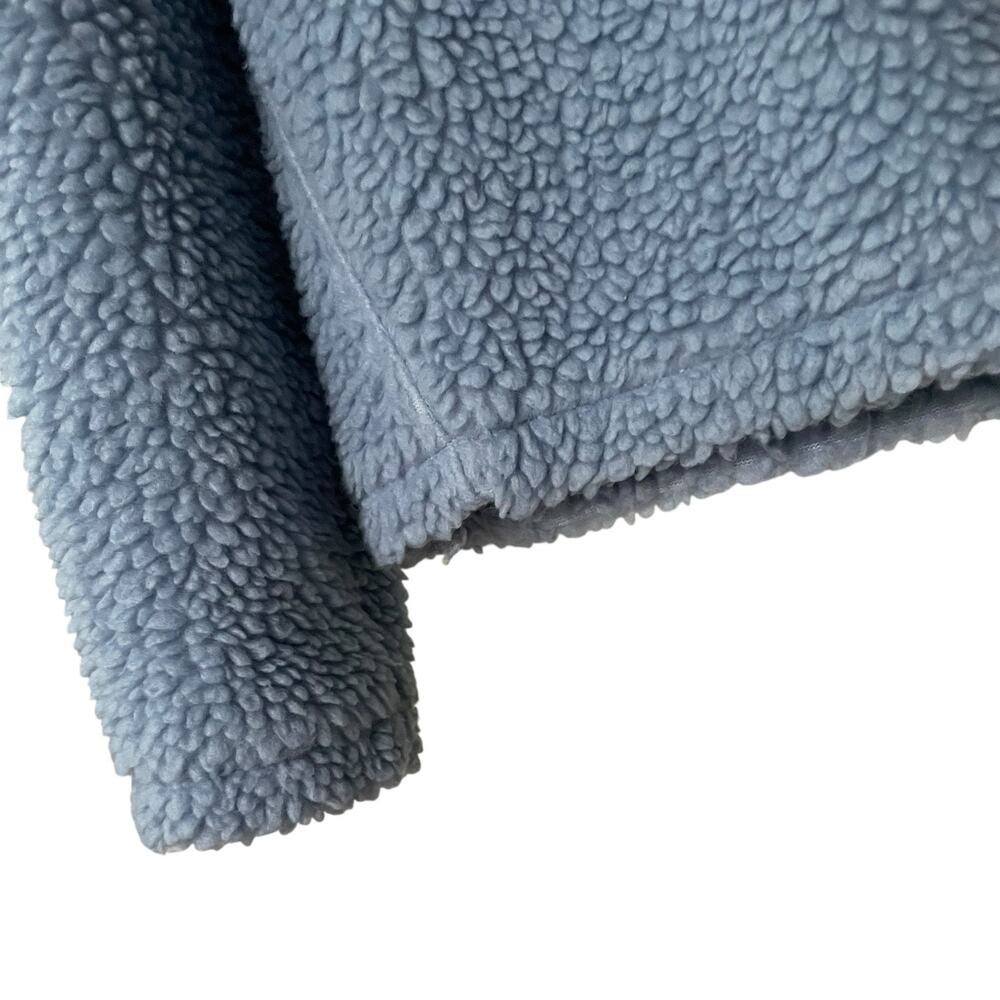 Lululemon Athletica Light Blue Fluffy Sherpa Teddy Sweatshirt - Picture 6 of 8